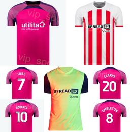 23/24 Club Team Soccer 24 Daniel Neil Jersey 7 Jobe Bellingham 1 Anthony Patterson 20 Jack Clarke 17 Abdoullah Ba Kits de maillots de football Uniforme respirant SangDeLan