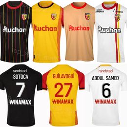 23/24 Club Team Soccer RC Lens Jersey 3 Machado 27 Guilavogui 7 Sotoca 9 Wahi 4 Danso 30 Samba 6 Abdul Samed 18 Diouf 11 Fulgini 28 Thomasson 24 Gradit voetbalshirt Kits