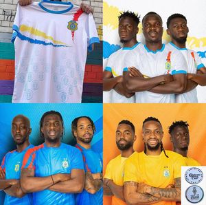 23/24 Maillots de football du Congo Equipe nationale 2023 2024 SOTELDO GANVOULA RINCON CORDOVA BELLO JA.MARTINE MAKOUMBOU MAKOUTA OSORIO MACHIS Chemises de football uniformes