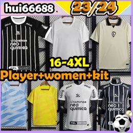 23/24 Corinthian Special Soccer Jerseys 2023 à domicile GIL Maycon LUAN Guedes Willian Giuliano CASSIO Paulinho FAGNER RONALDO GABRIEL hommes joueur maillot de football