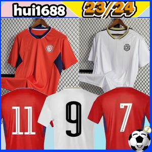 23/24 Coupe du monde de maillots de football du Costa Rica # 10 BRYAN # 5 BORGES C A.CONTRERAS 2023 2024 VARGAS DUARTE # 7 A.CONTRERA VENEGAS J.CAMPBELL TORRES CALVO BENNETTE maillot de football homme