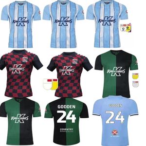 23 24 Coventry City camisetas de fútbol O Hare Sheaf Gyokeres Godden Hamer 2023 2024 casa azul hombres kit camisetas de fútbol tops camiseta de futbol 9999999