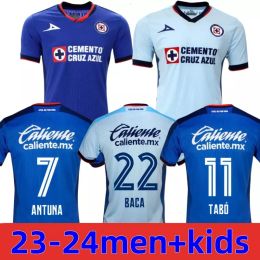 23 24 Cruz Azul voetbalshirts CDSyC Mexico League Pineda Romo ALVARADO RODRIGUEZ 2023 2024 thuis uit derde voetbalshirts LIGA MX camisetas de futbol Kit