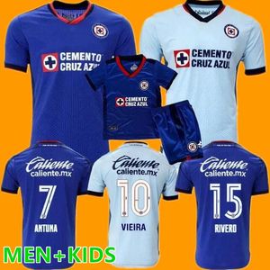 23 24 Cruz Azul Soccer Jerseys Liga MX Futbol Club 2023 2024 Dag van de dode Ditta Antuna Moises Tabo Escobar Fans Player Versie voetbal Shirts Nano Men Women Kids Kits