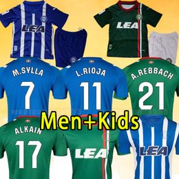 23 24 Deportivo Alaves GUIDETTI LAGUARDIA SYLLA Heren voetbalshirts PERE PONS LEJEUNE PELLISTRI Thuis 3e shirt Korte mouwen Volwassen uniform 2023 2024