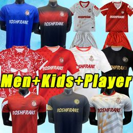 23 24 Deportivo Toluca Camisetas de fútbol para hombre M. ARAUJO J. ANGULO BAEZA Local Visitante Tercera Ediciones especiales Fútbol Hombres Niños Versión para jugadores Camiseta Mangas cortas Uniformes