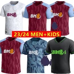 23 24 DIABY Fußballtrikots MAN Kit Home 2023 2024 AsTON VilLaS Fußballtrikot Training Auswärtsfans Camisetas MINGS McGINN BUENDIA WATKINS Maillot Foot