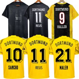 23 24 Dortmund Soccer Jerseys Trikot 50th Special Anniversary Football Shirt 2023 2024 Borussia Sancho Reus Home Away Moukoko Brandt Version Fan Version