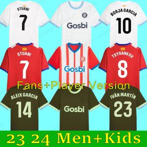 23 24 DOVBYK Girona FC Jerseys de fútbol Savio STUANI VALERY 223 RCD Mallorca ABDON BABA SÁNCHEZ ALES SAMU SAIZ ALEIX GARCIA 2023 2024 camiseta de fútbol camisa de futebol