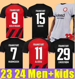 23/24 Eintracht Frankfurt Soccer Jerseys 2023 M.GOTZE KOSTIC SOW KLAMMERS HINTEREGGER KAMADA BORRE chemise RODE ACHE MAN Football Uniforme