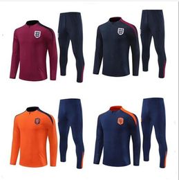23 24 Engeland trainingsvoetbal jersey training pak Kane Sterling Ziyech Mount Foden Saka 24/25 CFC Arsen Training Suit Men Kids National Football Sets Uniform