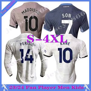 23 24 Fans speler SON RICHARLISON Voetbalshirts KULUSEVSKI PERISIC PEDRO PORRO 2023 2024 DANJUMA ROMERO doelman gk Voetbaltenue Heren kinderen unifomrs S-4XL