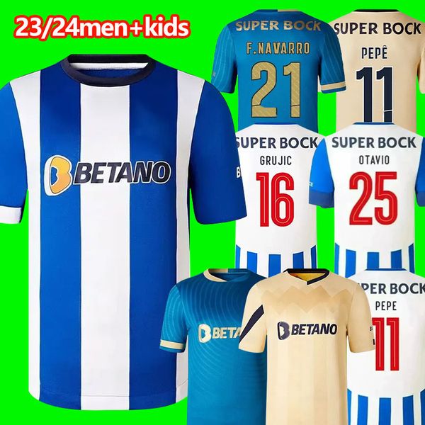 23 24 Maillots de football FC Portos Campeoes PEPE SERGIO OLIVEIRA MEHDI LUIS DIAZ MATHEUS Entraînement Fans Player Version 2023 2024 Accueil 3ème maillots de football Kits enfants