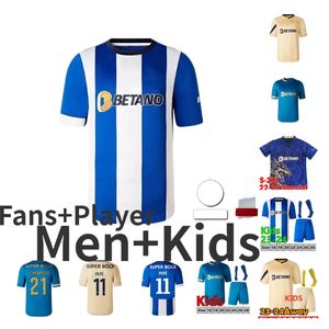 23 24 FC Portos Jerseys de fútbol Dragon Fans Versión del jugador MATHEUS 2023 2024 Hogar lejos 3er CAMPEOES PEPE OLIVEIRA MEHDI LUIS DIAZ Hombres Niños OTAVIO SERGIO Camiseta de fútbol