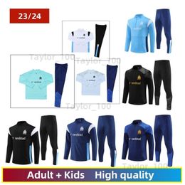 23 24 Camiseta de fútbol MILIK PAYET Marsella survetement Uniforme de entrenamiento de fútbol Kits de ropa deportiva para adultos y niños