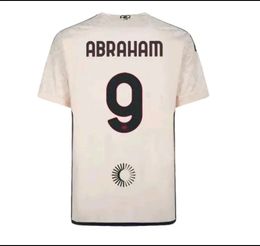 23 24 Chemises de football Romes 2023 2024 Jerseys de football Dybala Lukaku Aouar Player Fans Maglia Pellegrini Belotti Smalling Abraham Totti