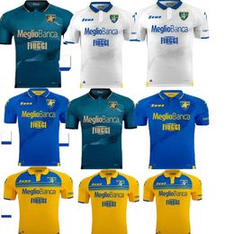 23 24 Frosinone Mens Fan Soccer Jerseys CHEDDIRA BAEZ ROMAGNOLI OKOLI KAIO JORGE CASO MAZZITELLI MARCHIZZA Home Away 3ème 4ème Chemises de football Uniformes à manches courtes