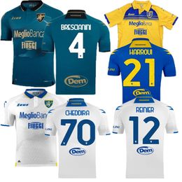 23 24 FROSINONE SOCCER JERSEYS MENSE FAN CHEDDIRA BAZ ROMAGNOLI OKOLI KAIO JORGE CASO Mazzitelli Marchizza Home Away 3rd Comfort Football Shirts Shirts Short Shirts à manches courtes