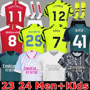 23 24 G.JESUS Voetbalshirts RICE SMITH ROWE SAKA Fans Speler J.TIMBER MARTINELLI RUSSO 2023 2024 Voetbalshirt Heren en Kinderen ODEGAARD SAMBI FABIO VIEIRA SALIBA