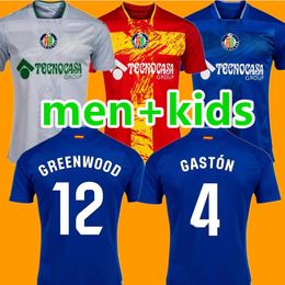 23 24 Getafe Soccer Jerseys Mayoral Latasa Greenwood 2023 2024 Jaime Mata Unal Alena Maksimovic Arambarri Milla Jose Angel Men Kids Football SHIRTS TOP -uniformen