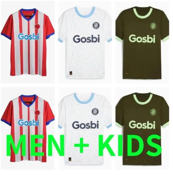 23 24 Girona Fc Men Kids Kits Soccer Jerseys 2023 2024 TSYGANKOV CASTELLANOS RIQUELME STUANI ARNAU DAVID LOPEZ IVAN MARTIN Camiseta de fútbol