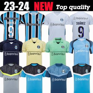 23 24 Maillots de football Gremio 2023 2024 à domicile 3e GK Suarez Gilchmei Johnath maillot MILLER LUAN Marlone maillot de football en salle survêtement d'entraînement d'avant-match