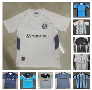 23/24 Gremio Suarez Home Soccer Jerseys Paulista D.Costa # 10 Guild Pink Giuliano 2023 2024 Ramiro Geromel Luan Maicon Fernandinho Men Woomen Kids Kit Football