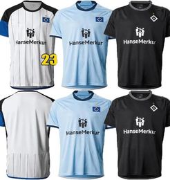 23 24 Hamburger SV Soccer Jerseys Vagnoman Onana Leibold Reis Kittel Glatzel Dudziak 2023 2024 HSV Men Kids Kit Football Shirts