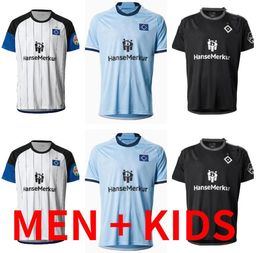 23 24 Hamburguesa SV Soccer Jerseys Vagnoman Onana Leibold Reis Kittel Glatzel Dudziak 23 2024 HSV Kits Kit Kit Fútbol Camisas Uniformes