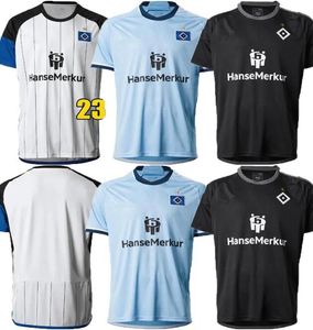 23 24 Hamburger SV voetballen Jerseys Vagnoman Onana Leibold Reis Kittel Glatzel Dudziak 2023 2024 HSV Men Kids Kit voetbaloverhemden