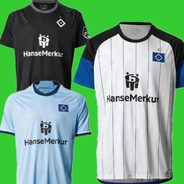 23 24 Hamburger SV Jerseys de fútbol VAGNOMAN ONANA LEIBOLD REIS KITTEL GLATZEL DUDZIAK 23 2024 HSV hombres Kit de camisetas de fútbol Uniformes 888888