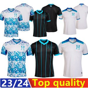 23 24 Honduras National Team Heren Soccer Jerseys 2023 2024 Carlos Rodriguez Lozano Quioto Garcia Home Wit weg voetbalshirt 1719