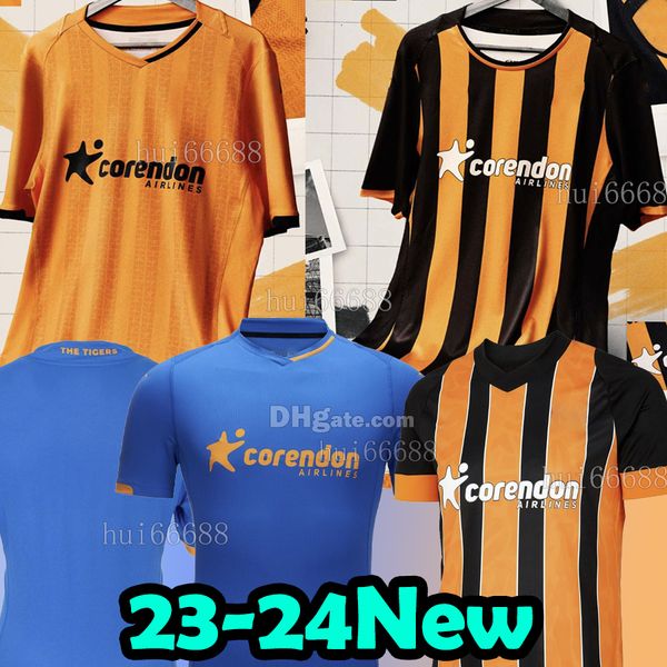 23/24 Hull Greaves City Soccer Jerseys WILKS HONEYMAN ALLAHYAR SINIK OZAN GREAVES BERNARD EAVES 2023 2024 Troisième maillot de football à domicile