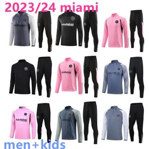 23 24 Survêtement Inter Miami Maillots de football MESSIS 2023 2024 Kit de football MATUIDI HIGUAIN TRAPP FC Inter Miami costume d'entraînement vêtements de sport vêtements d'entraînement 888888