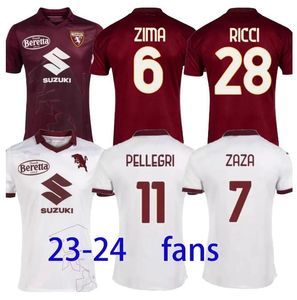 23 24 IZZO BELOTTI Turín Torino camisetas de fútbol maglia da calcio FALQUE NKOULOU 22 23 Jerseys Maillot de fútbol camiseta Tailandia Jerseys de futbol