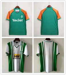 Retro 03 04 Werder Bremen Micoud Soccer Jersey Marco Bode Klose Klasnic Frings Borowski Schaaf Pizarro Silva Marvin Ducksch Leonardo Bittencourt Football Ailton