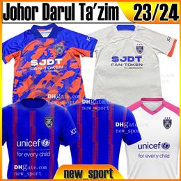 23 24 Johor Darul Ta'zim Soccer Jerseys Arif Aiman Bergson Juan Muniz 2023 2024 Home Away Nazmi Faiz Natxo Insa Nouveau Sport Jordi Amat Shane N Hommes Taille S-XXL