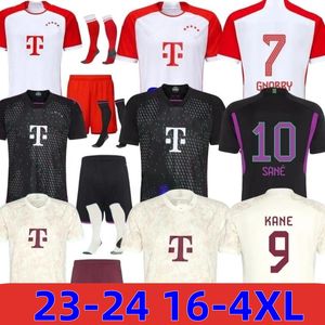 23 24 KANE BAYERNS MÜNCHEN voetbalshirts GORETZKA GNABRY BAYERNS camisa de futebol heren kinderkits HERNANDEZ 2023 2024 DAVIES KIMMICH MULLER fans spelersuniform