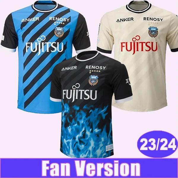 23 24 Kawasaki Frontale RYOTA Soccer Jerseys KURUMAYA YU YAMANE 2023 2024 Home Away Limited Edition Chemises de football pour hommes KENTO CHANATHIP MARCINHO DAMIAO