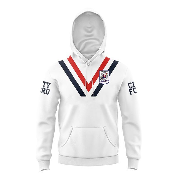 23 24 Sudadera con capucha de rugby para niños Australia Sydney Roosters Sudaderas con capucha para niños y niñas Sudaderas con capucha para exteriores