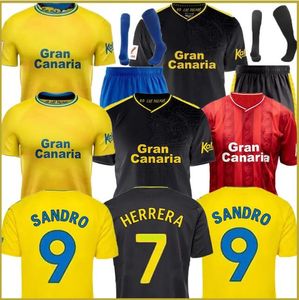 23 24 Las Palmas Sports Union Tercer juego camiseta camiseta HERRERA SANDRO Cardona Kirian Vieira Jesús Mesa Lashome y visitante Las Sports Penaranda camiseta de fútbol