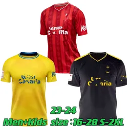 23 24 Las Palmas UD Soccer Jerseys JONATHAN VIERA 2023 2024 HERRERA SANDRO ROBER A. Lemos Araujo RODRYGO ONTIVEROS CASTRO MALAGUISTA uniformes de chemise de football S-XXL