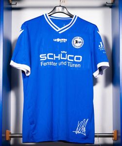 2024 2025 Arminia Bielefeld Derde thuisvoetbalters Kit 23 24 Away 2024 Euro Nationaal voetbalhemd Mannen Kids Uniform