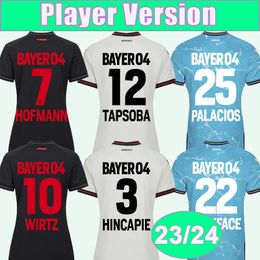 23 24 Jerseys de football des joueurs de Leverkusen pour hommes