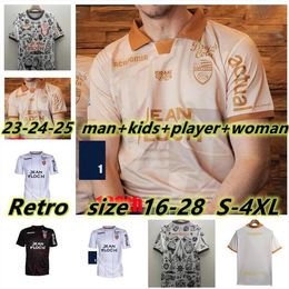 23 24 Lorient Mens Jerseys Tattoo Edición especial Grbic Le Fee Bozok Boisgard Marveaux 2024 Camisas de fútbol de edición 100 aniversario Uniformes de manga corta