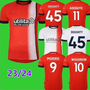 23 24 Luton Town Soccer Jerseys Bradley 2023 2024 Burke Hartson Billy Bingham Curtis Lansbury Donaghy Berry Givens Mick Home Away Away Football Shirt 999