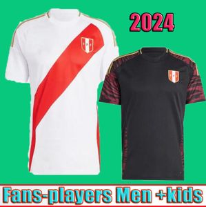 2024 Pérou Jerseys de football 24 25 Copa Football Chemises Seleccion Peruana Cuevas PINEAU CARTAGENA hommes enfants kit uniforme
