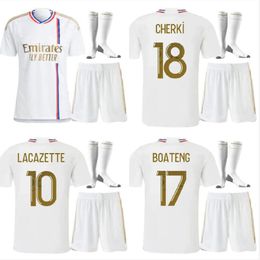 23 24 Maillot Lyon OlympiqueS camisetas de fútbol Lyonnais OL cuarto digital TRAORE MEMPHIS equipo BRUNO G camiseta de fútbol top