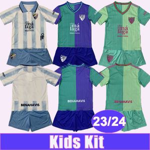 23 24 malaga kit kit jerseys de foot