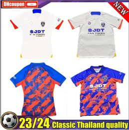 23 24 Malaisie Johor Darul Jerseys de football adulte Ta'zim F.C.JDT Super League 2023 2024 Home Red Away White 19 Akhyar.r Men Camisetas de Futbol Top Thai Quality Men Kid Kit Kit